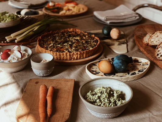 Műanyagmentes vega húsvéti brunch