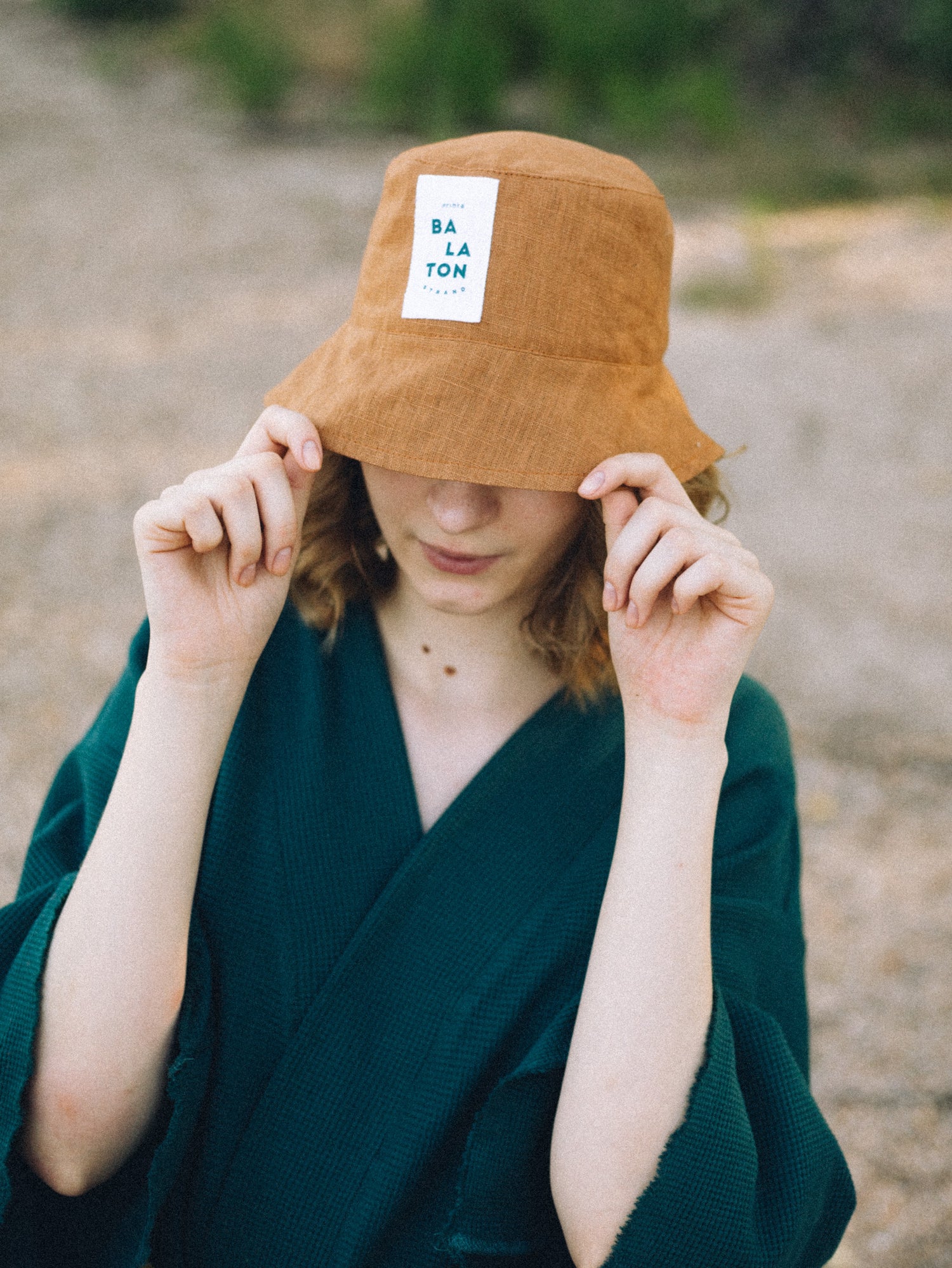 STRAND Balaton mustard unisex fishing cap
