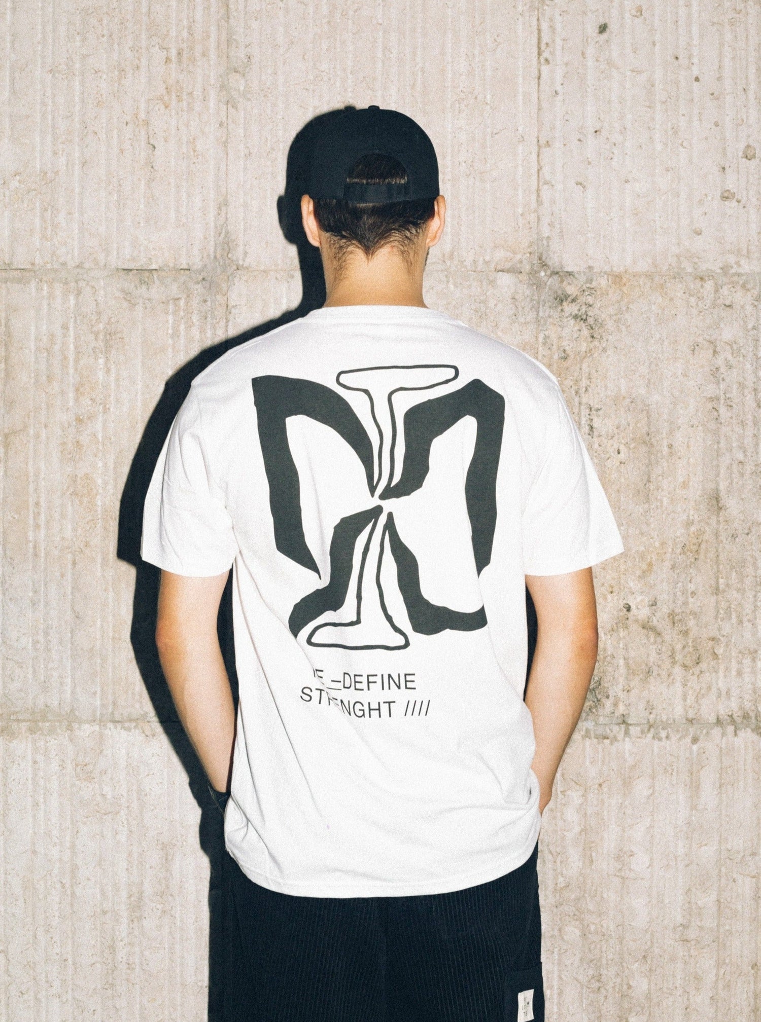 AEDEN white men's t-shirt