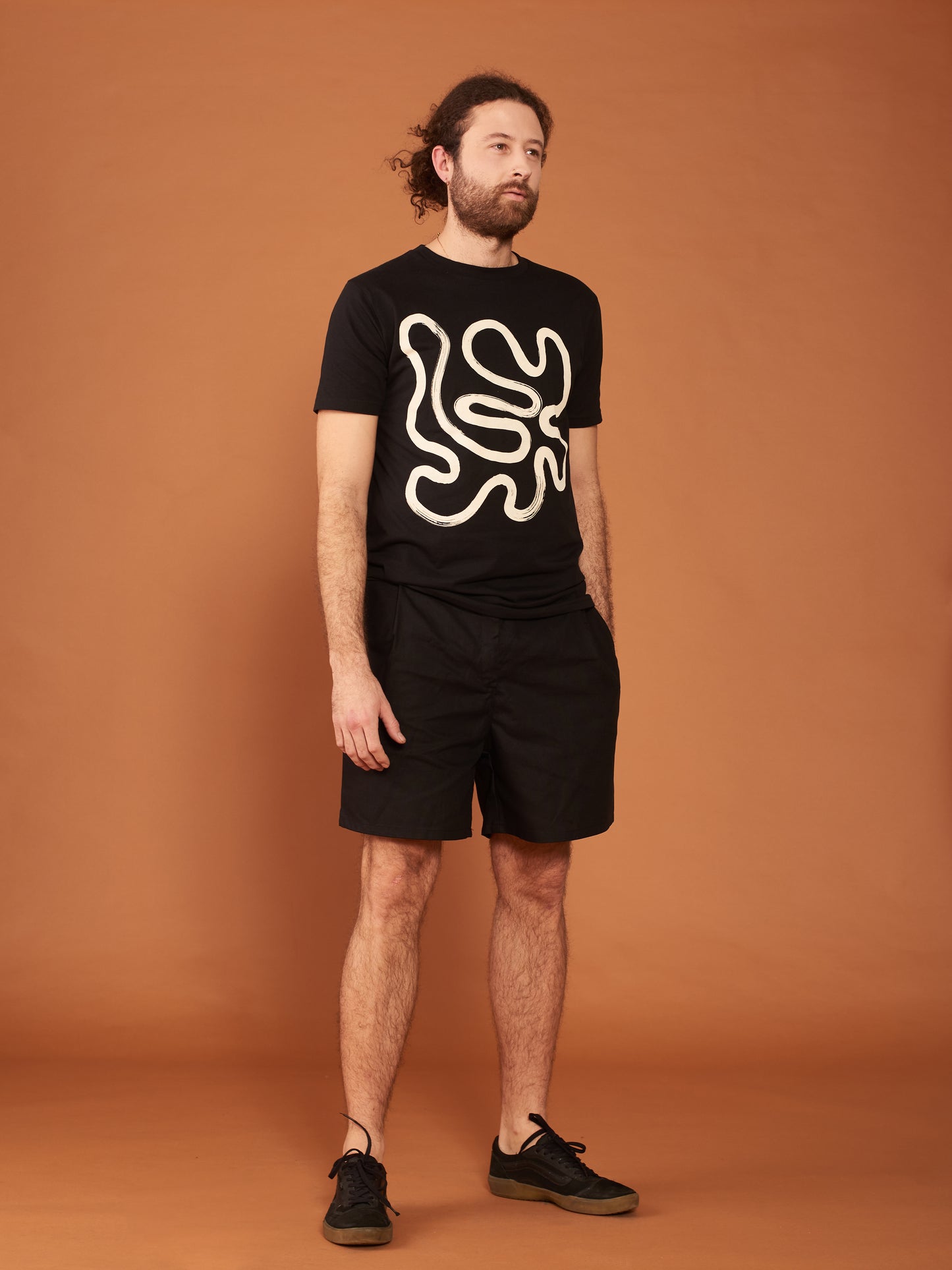 Black men's shorts