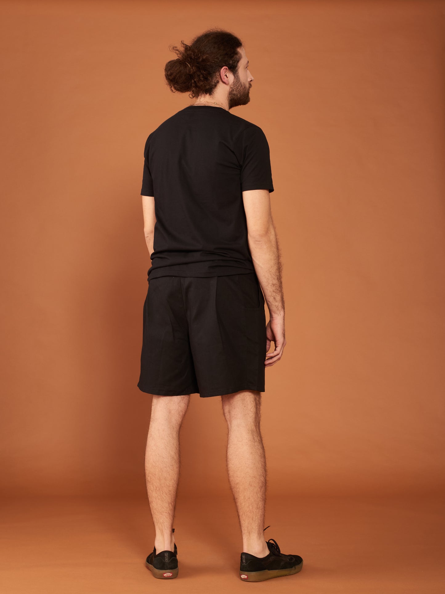 Black men's shorts
