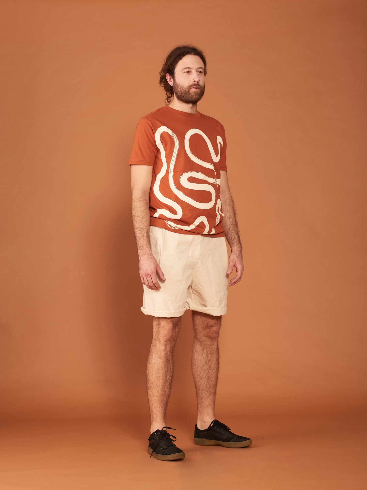 Natúr férfi short