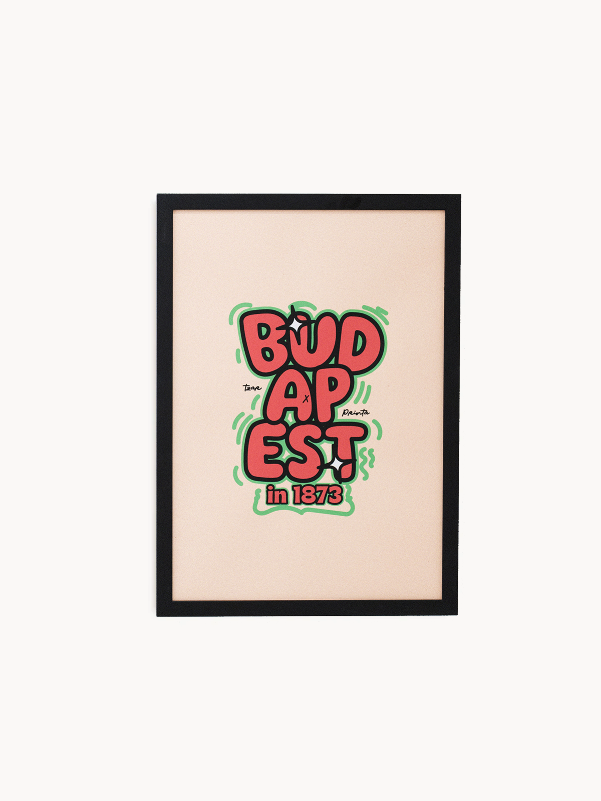 Tzar X Printa Budapest grafika