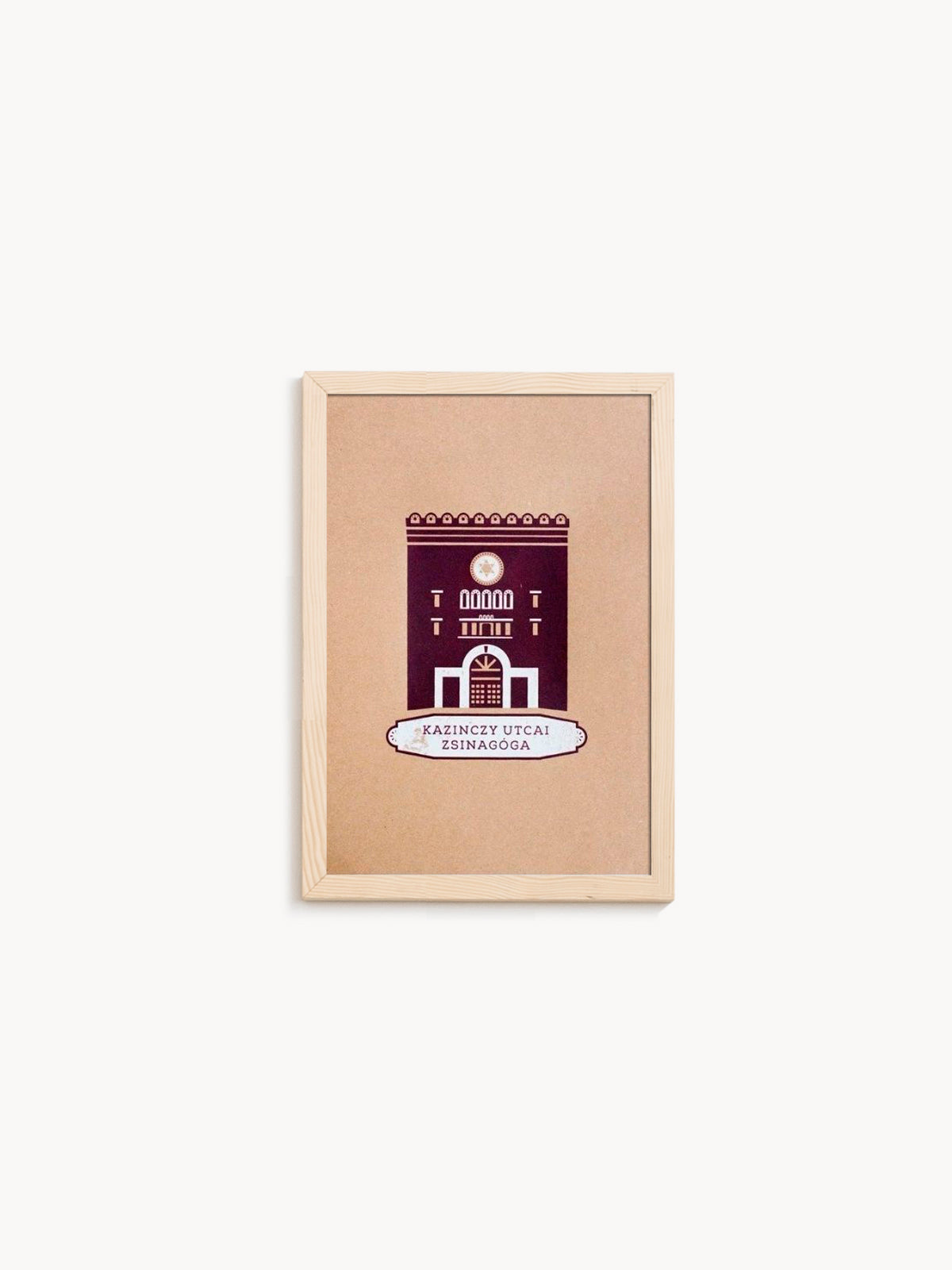KAZINCZY STREET SYNAGOGUE - BROWN