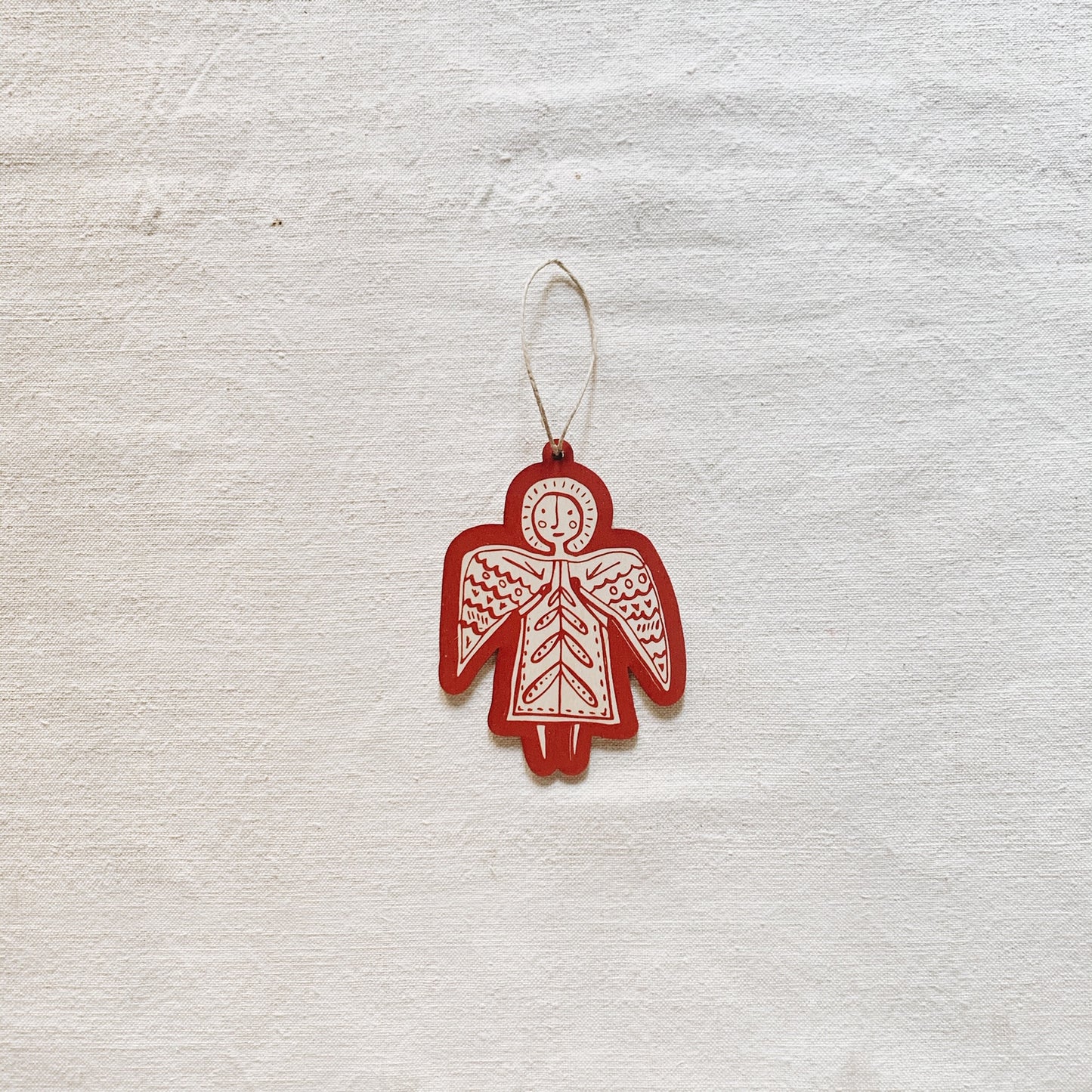 Laser cut wooden Christmas tree decorations