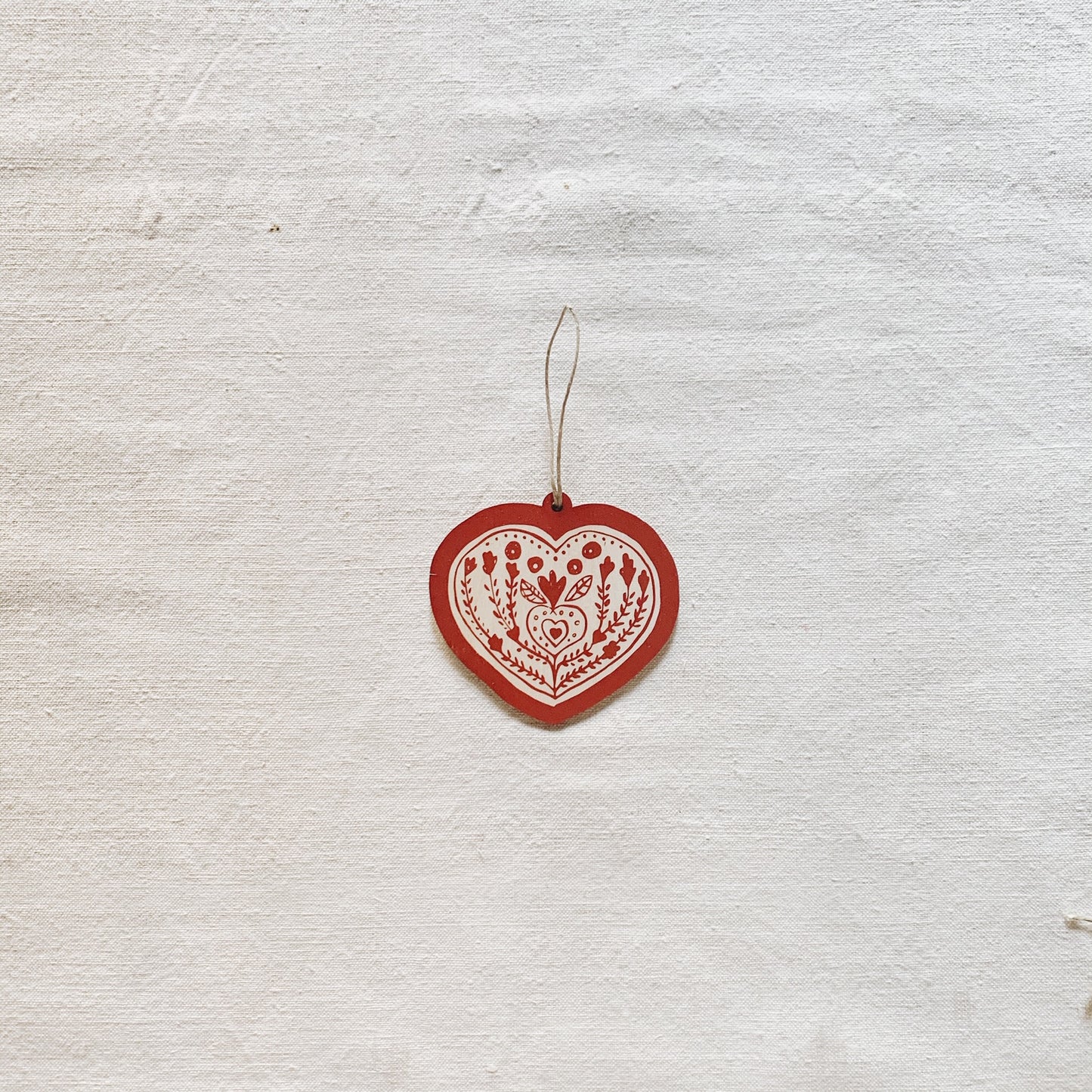 Laser cut wooden Christmas tree decorations
