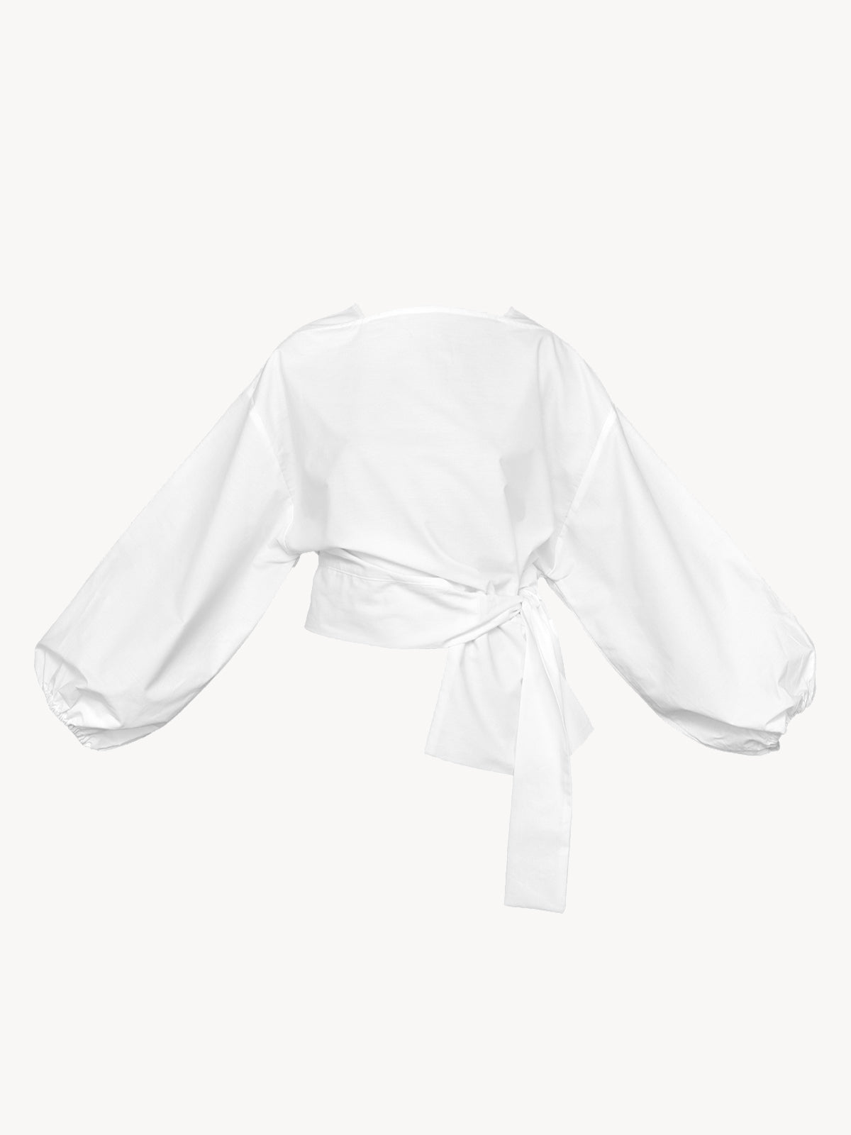 ZW white poplin top