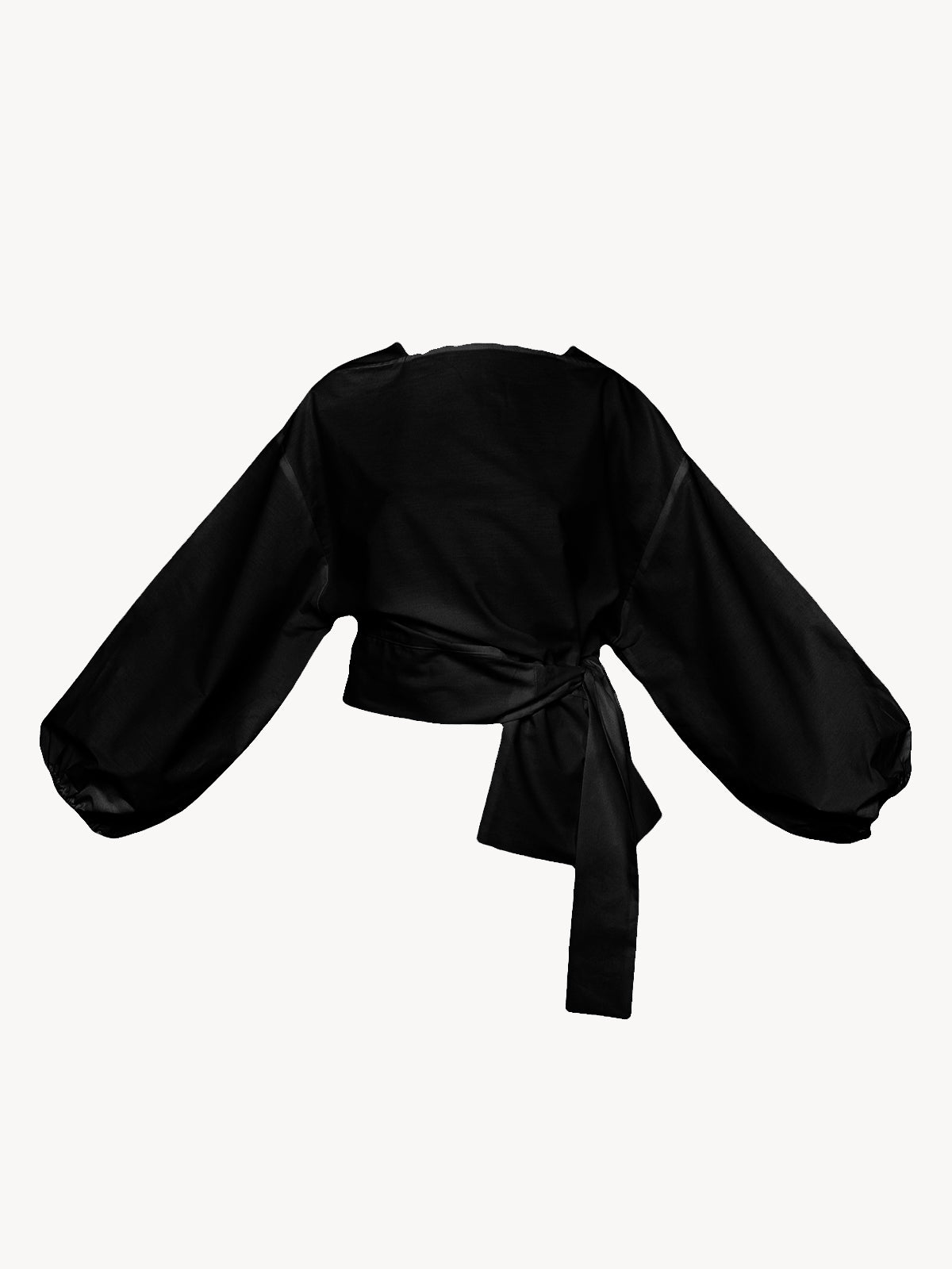ZW black tie women's top