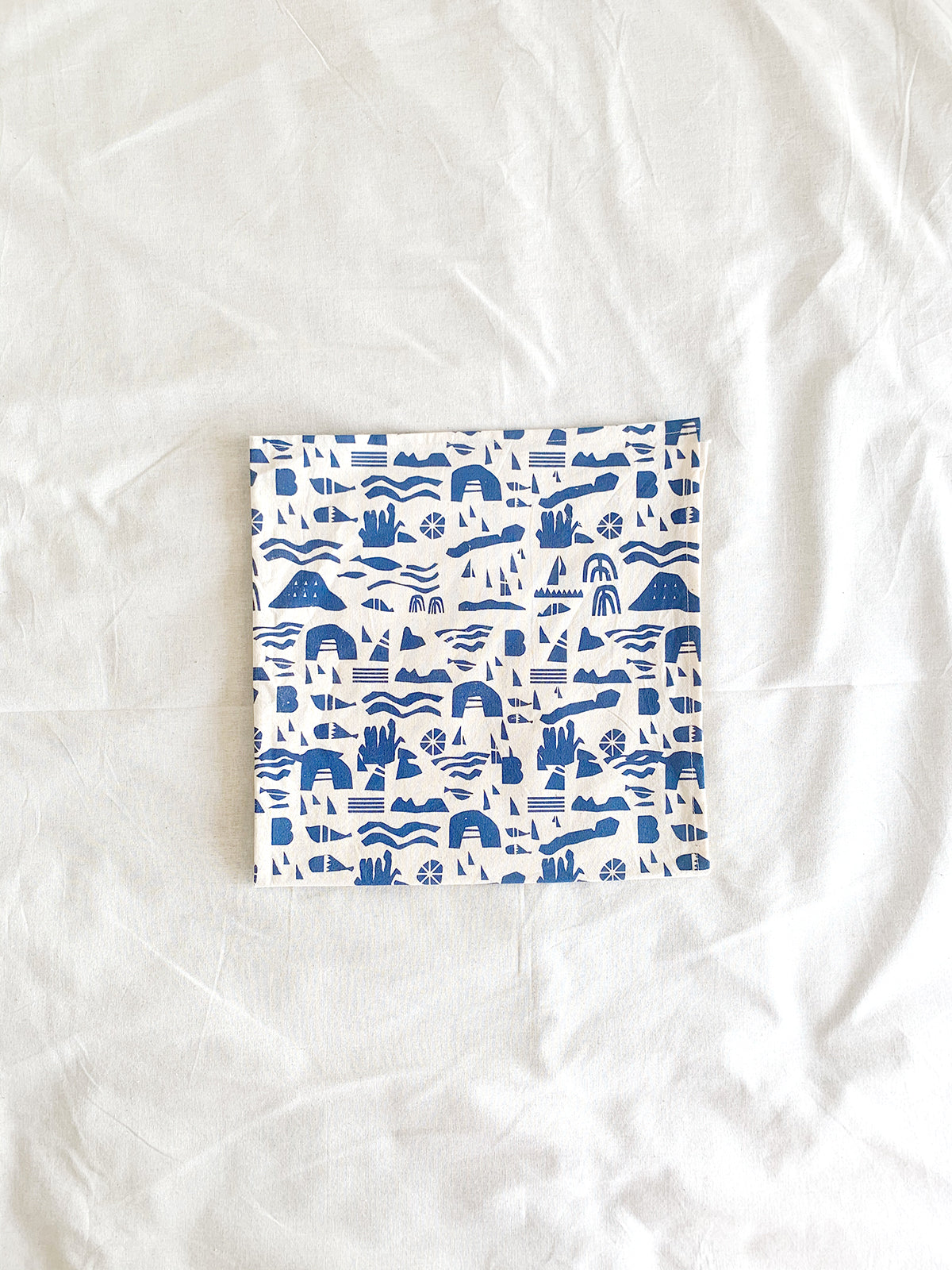BEACH Balaton patterned napkin / wrapping cloth