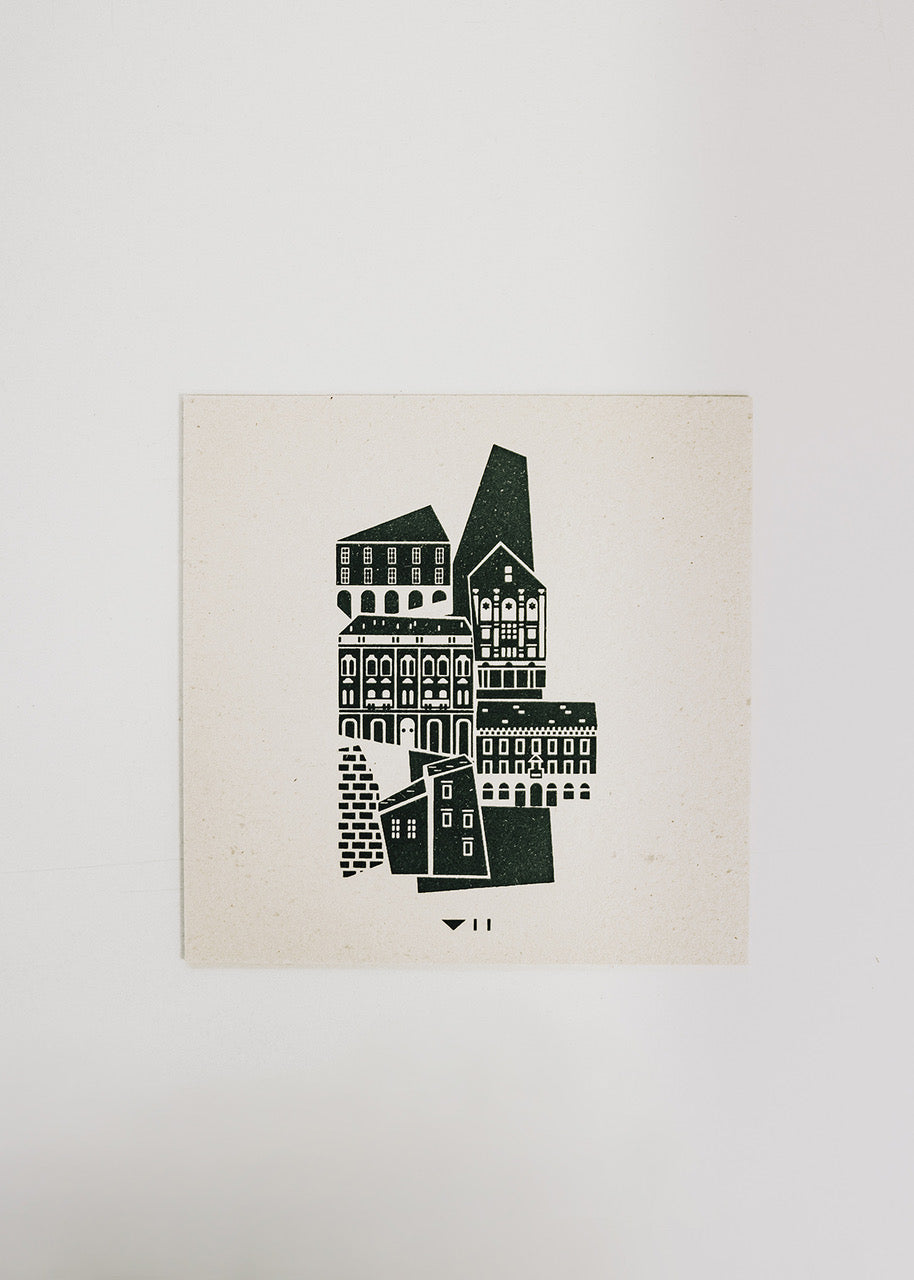 7. kerület épületek I. grafika