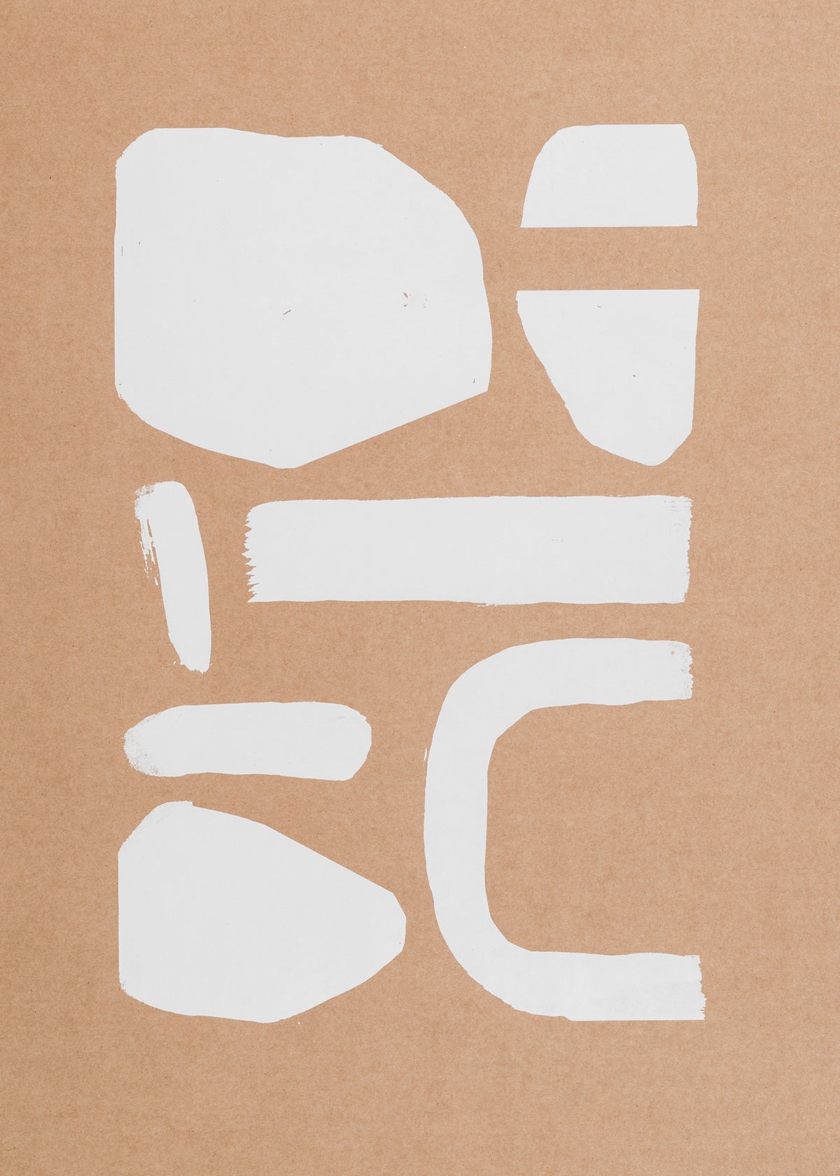 MODERN brown graphics - Zita Majoros