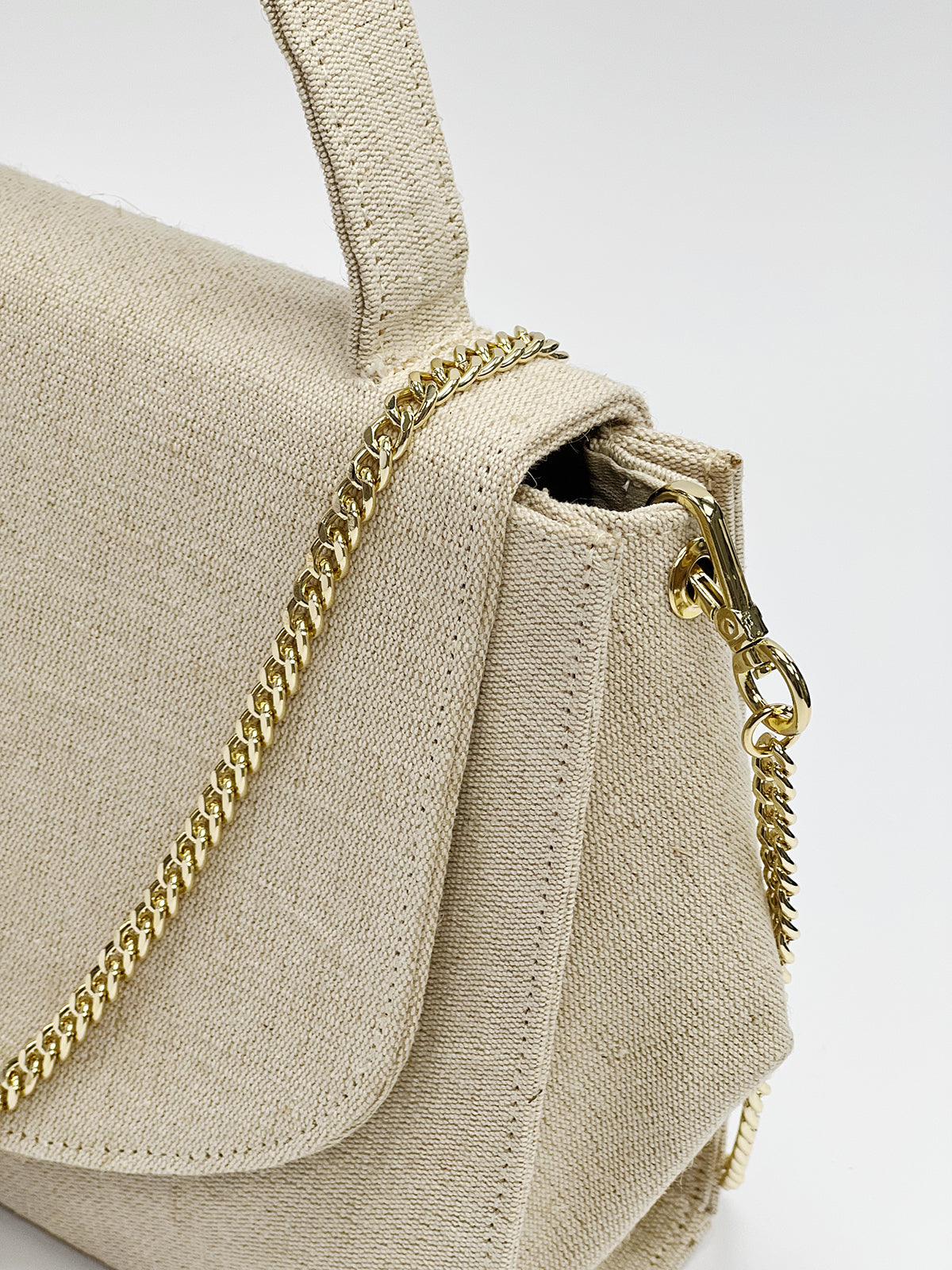 Canvas crossbody bag