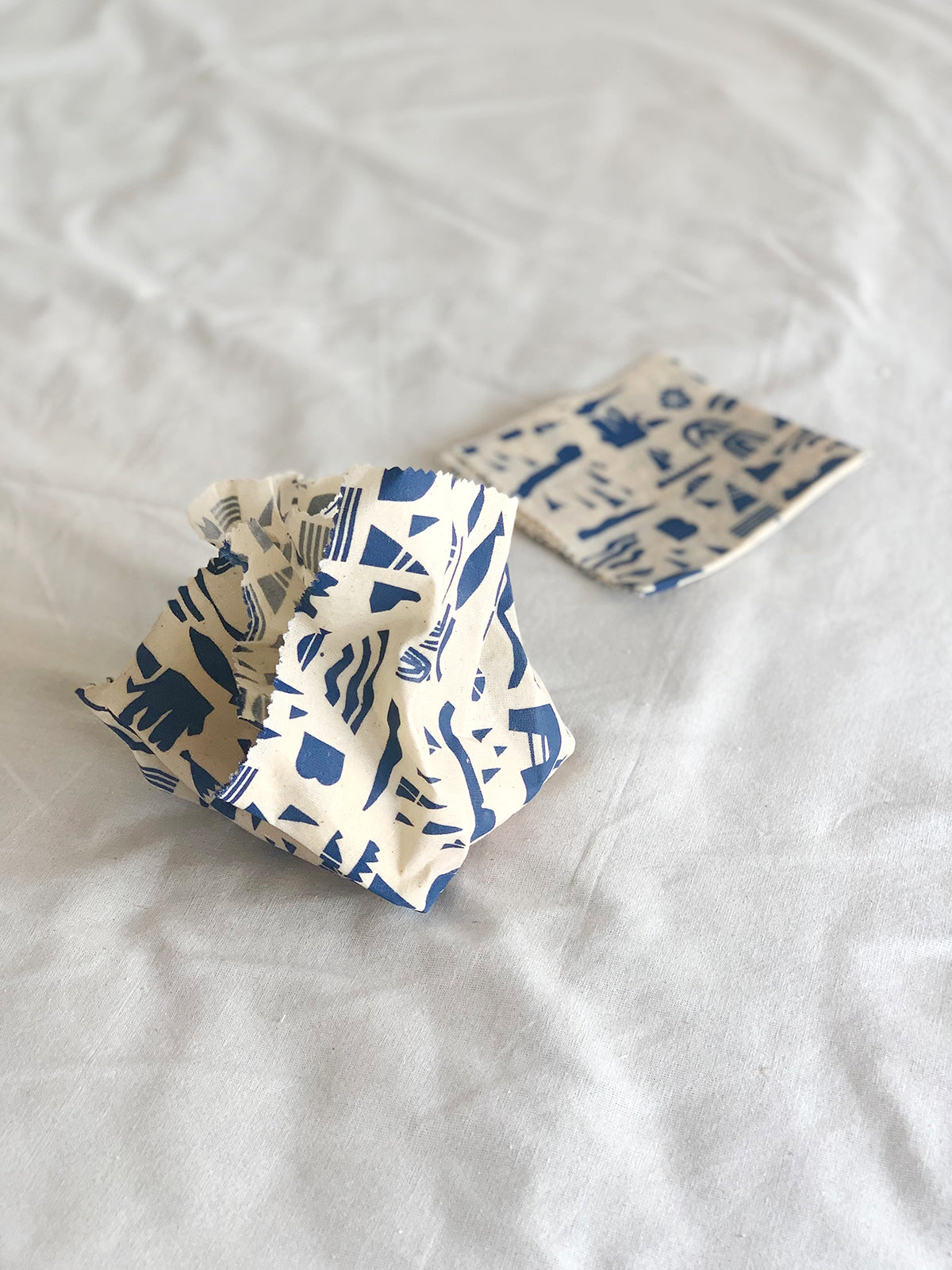BEACH Balaton patterned beeswax cloth set