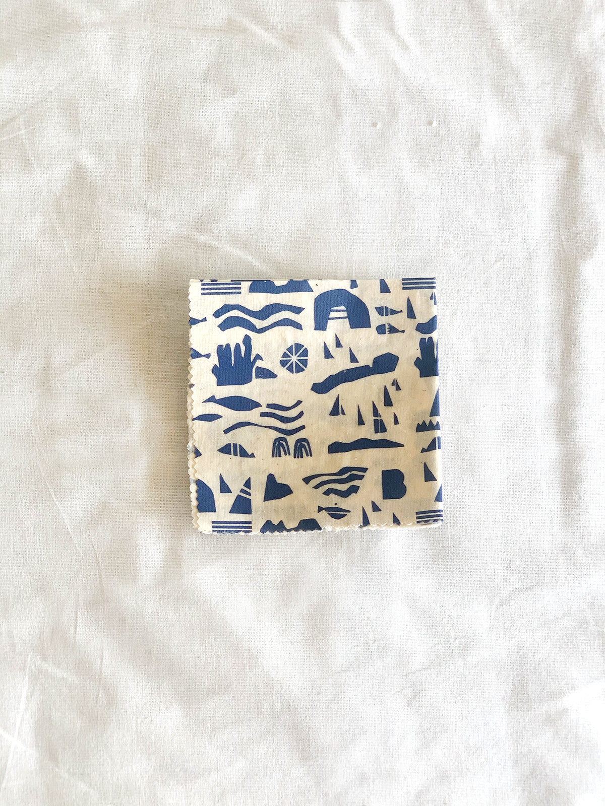 BEACH Balaton patterned beeswax cloth set