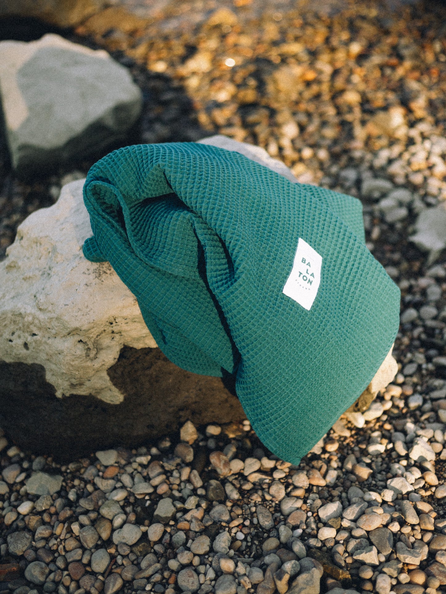 BEACH Balaton green towel