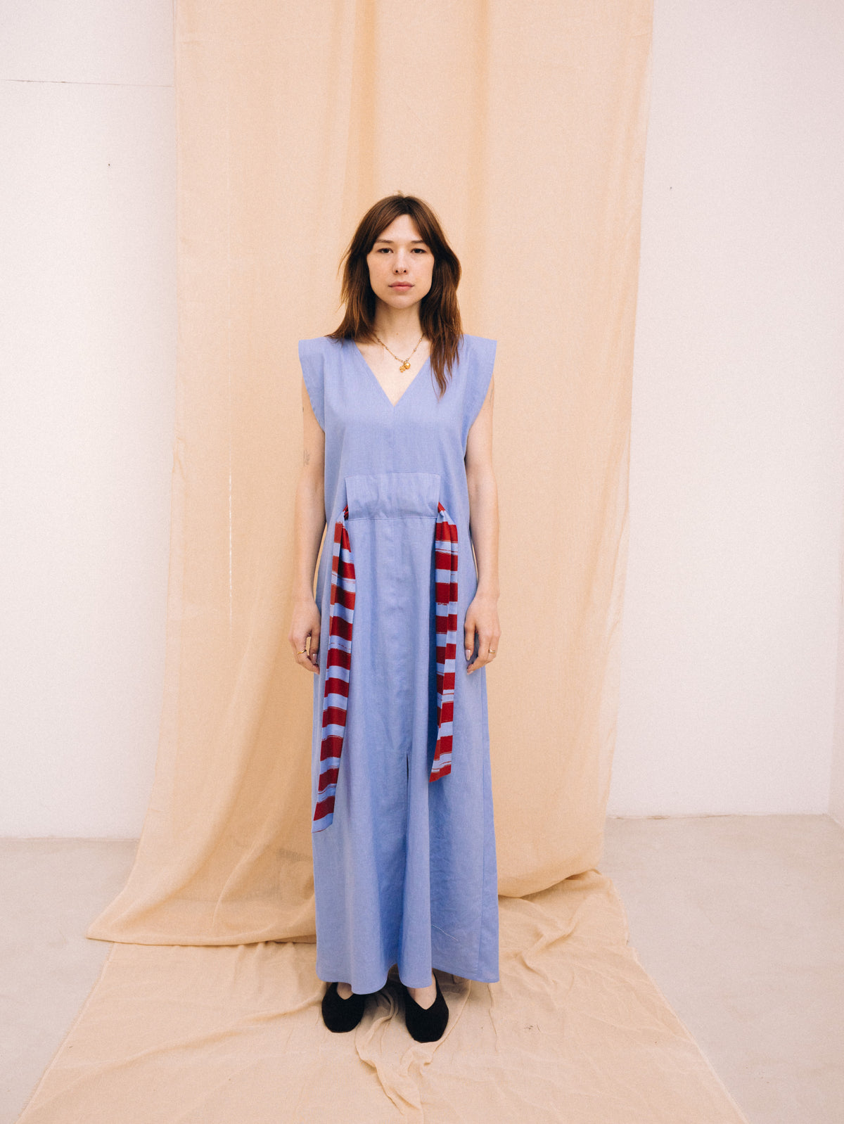 ZW purple maxi dress