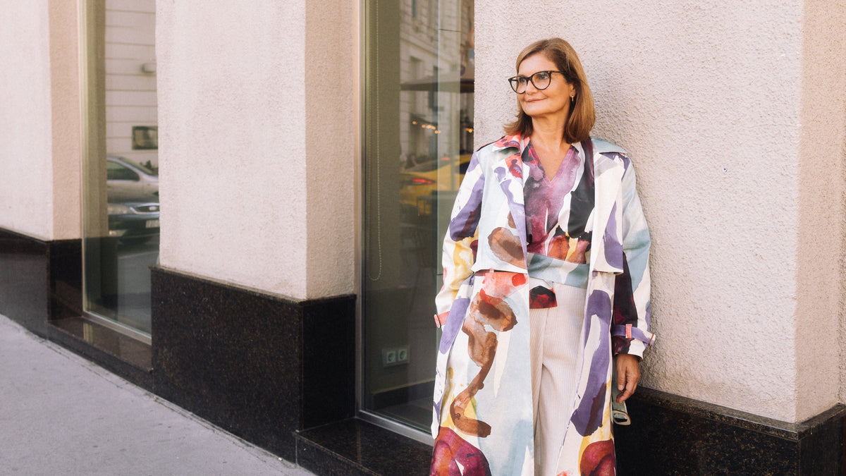 Symbols women's long puffer jacket