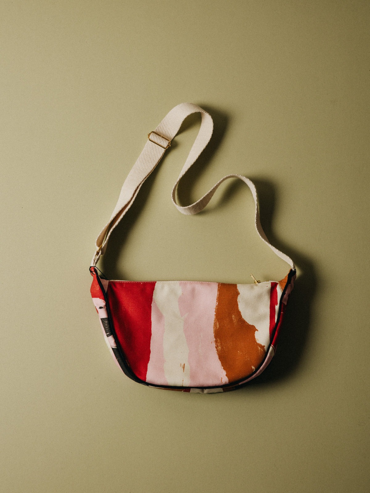 Rythmes secrets semicircle bag