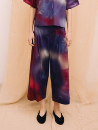 Burgundy Haze Women's Culottes