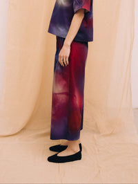Burgundy Haze Women's Culottes