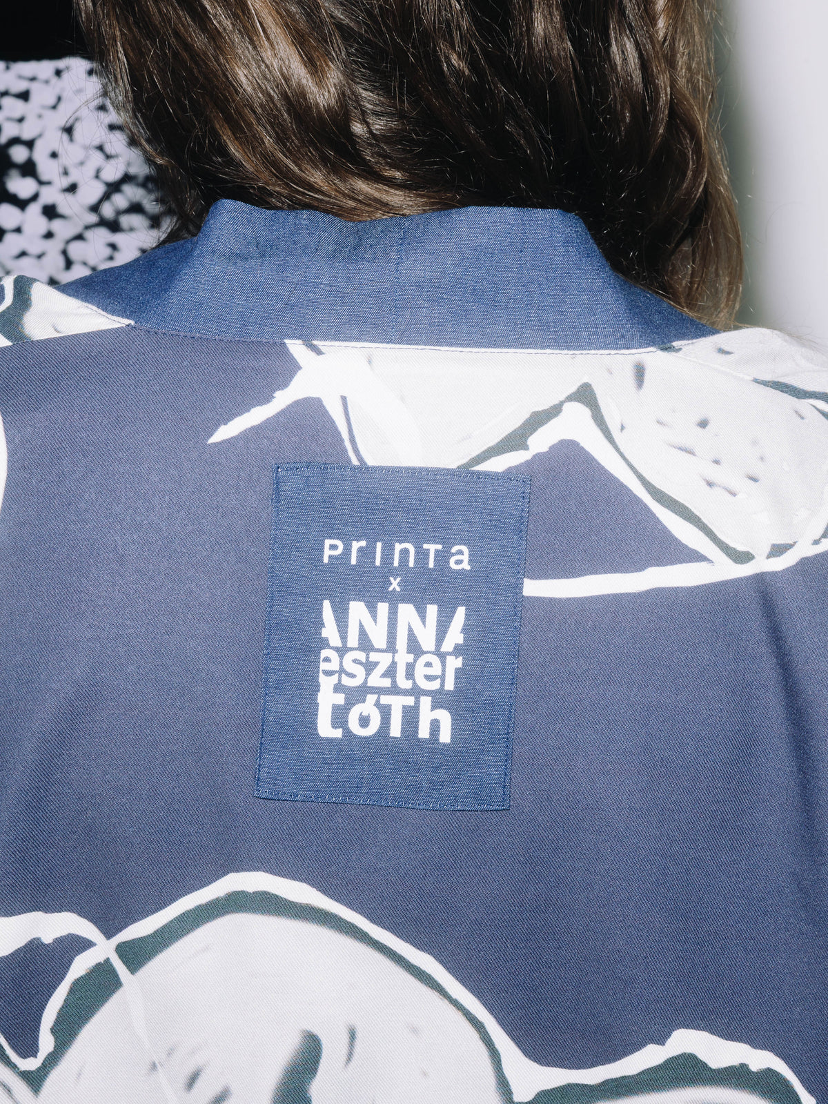 Printa x Tóth Anna Eszter kimonó