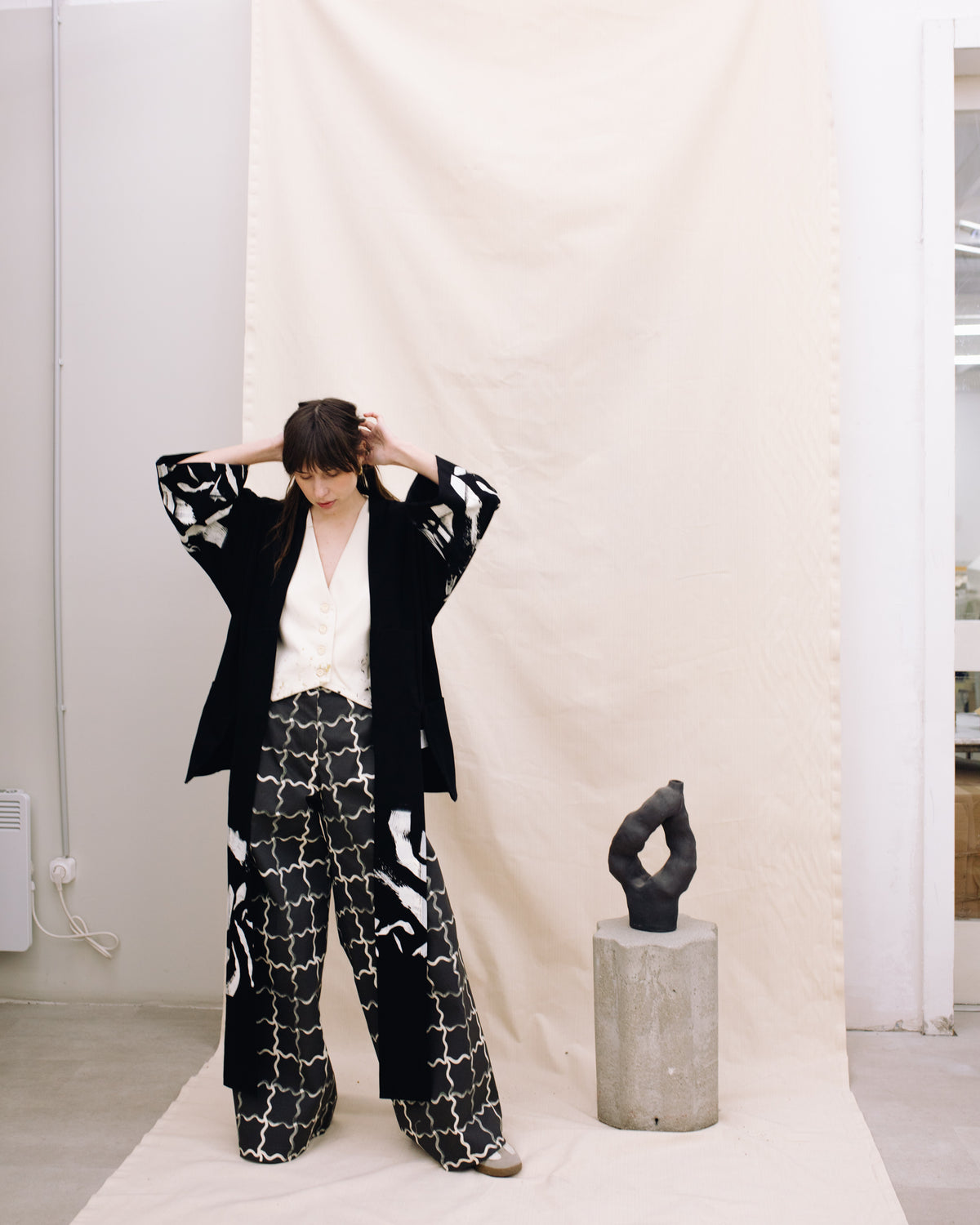 ZW brushmarks női kimonó - ARCHIVE