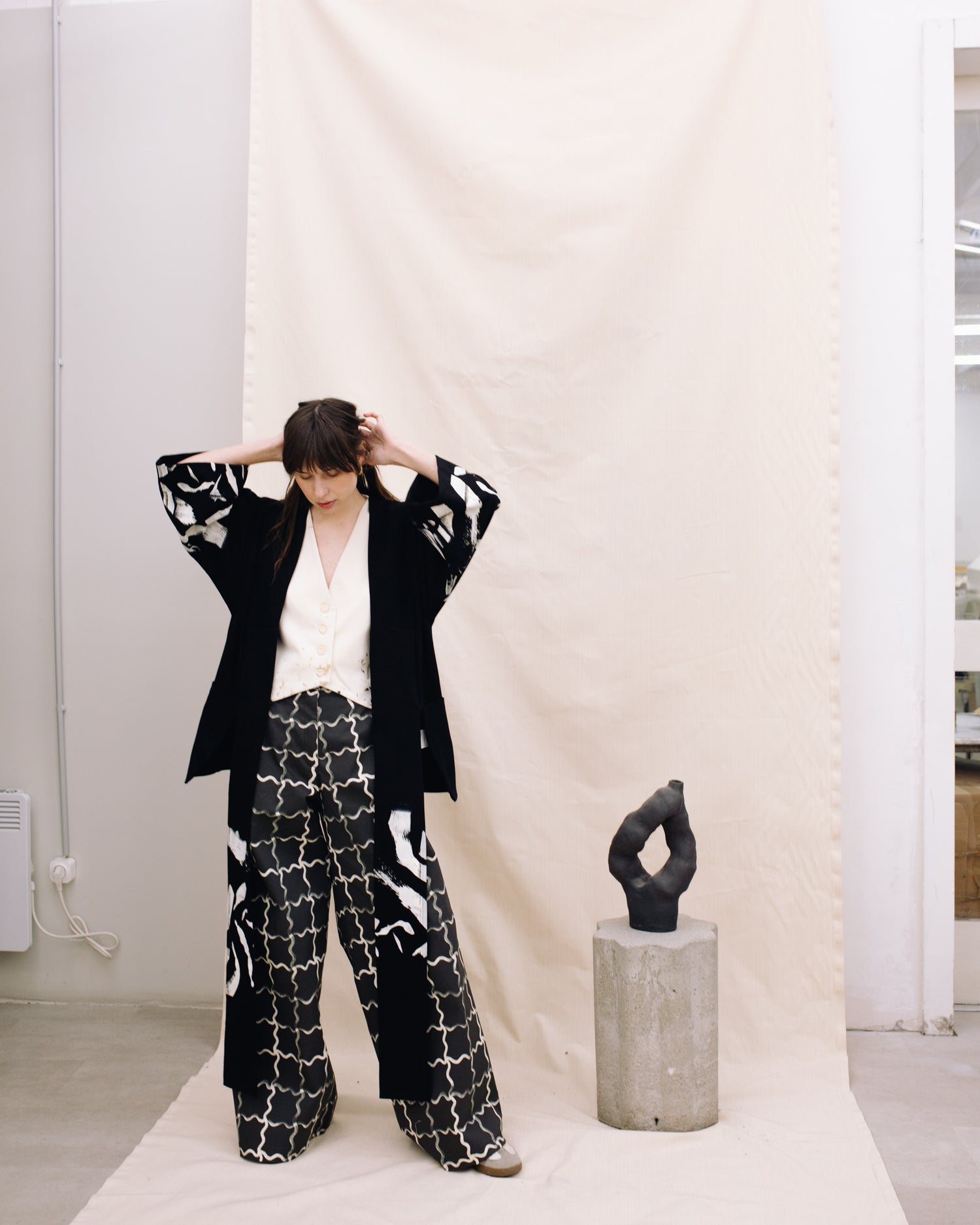 ZW brushmarks női kimonó - ARCHIVE