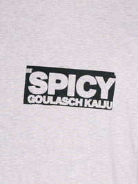 Printa x Studio Cobalt Spicy Kaiju szürke póló
