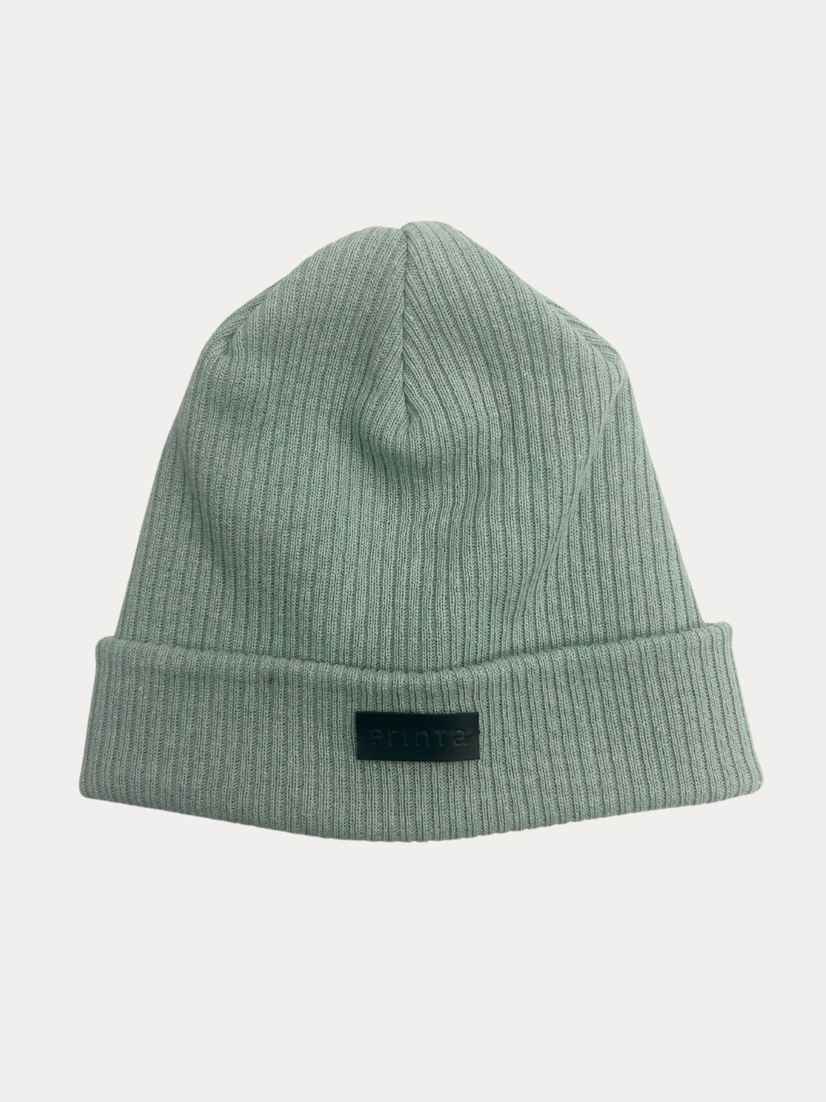 Mint knitted cap