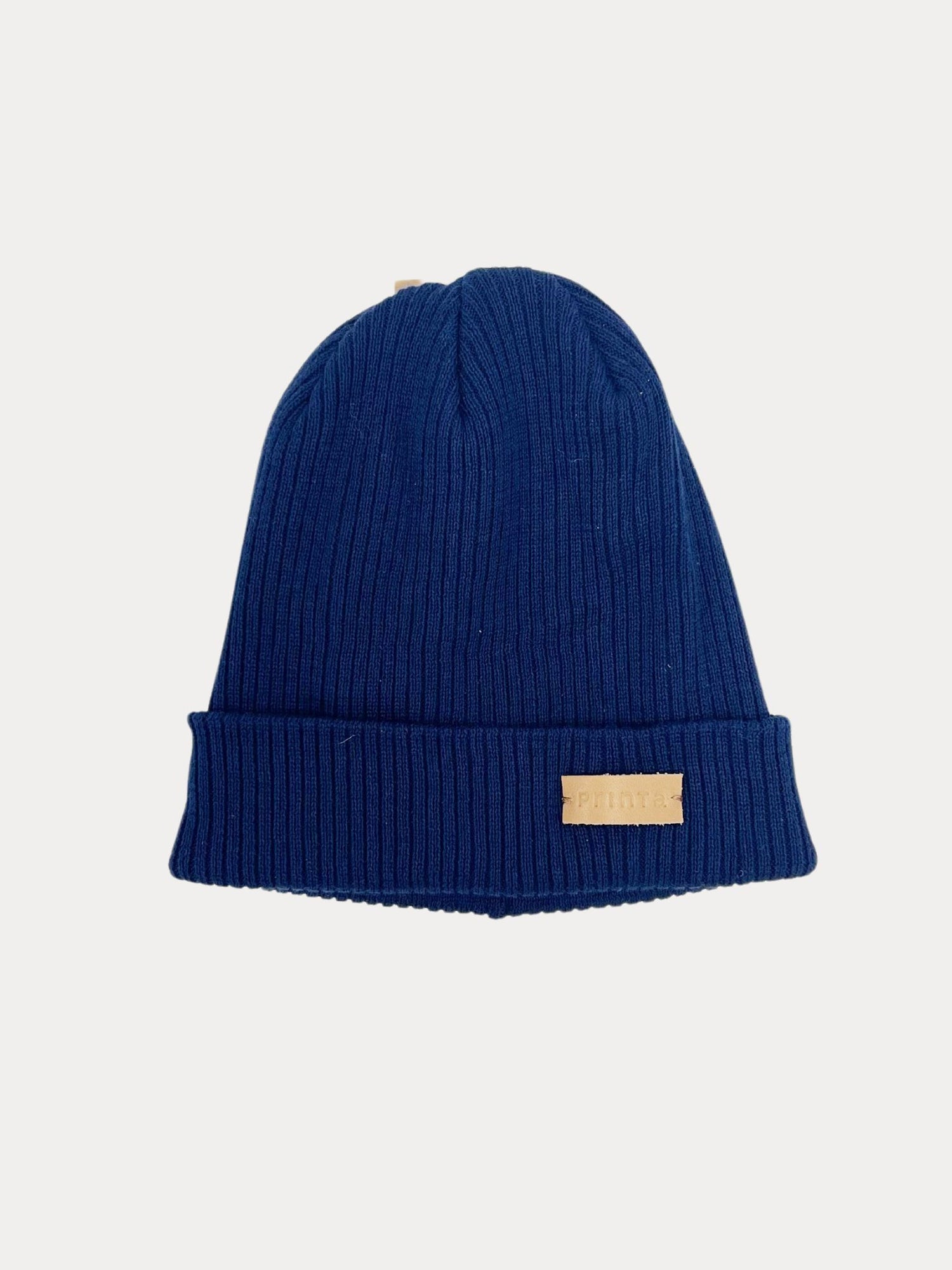 "Printa" dark blue knitted cap