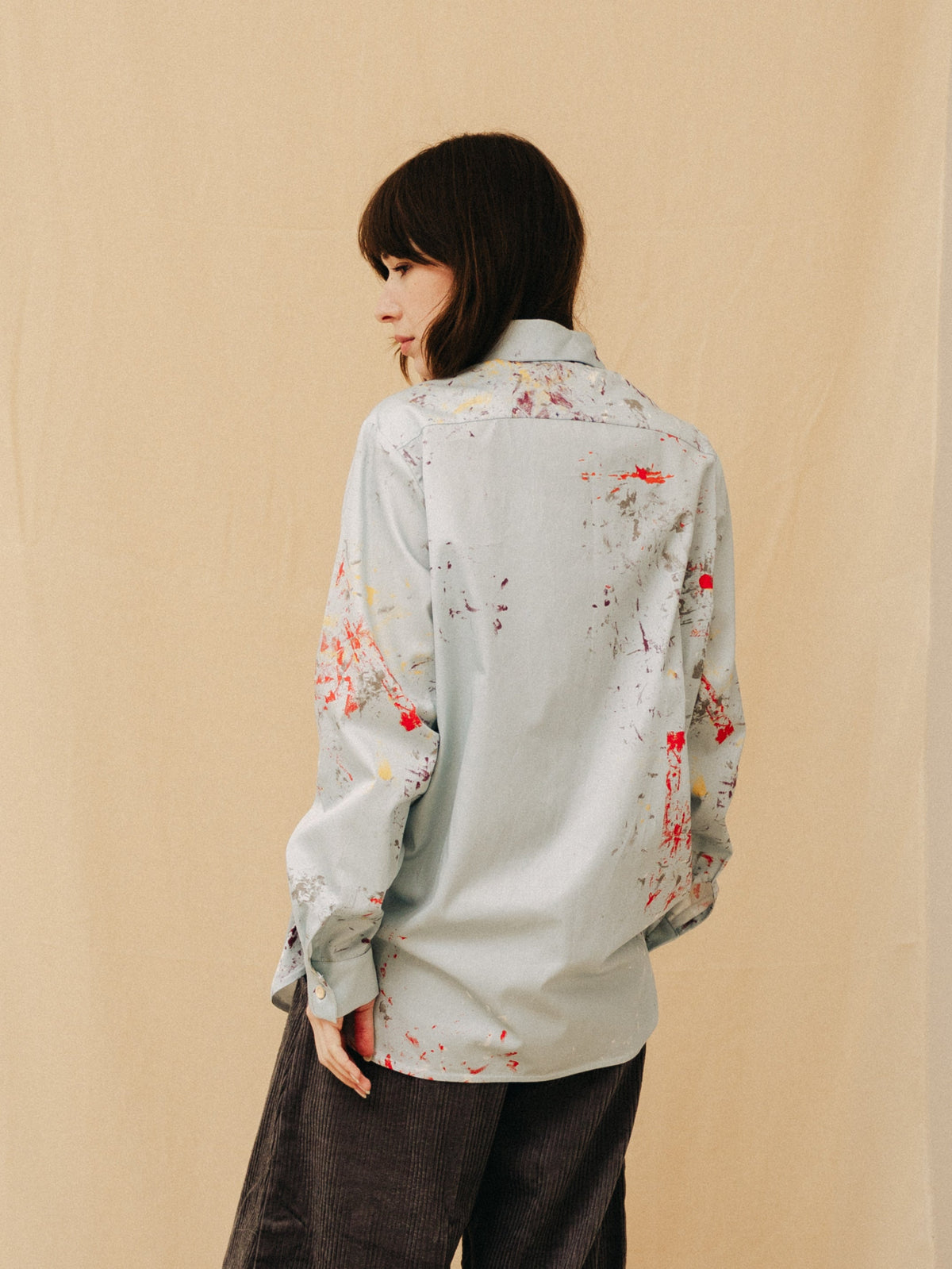 Atelier kék női oversized ing