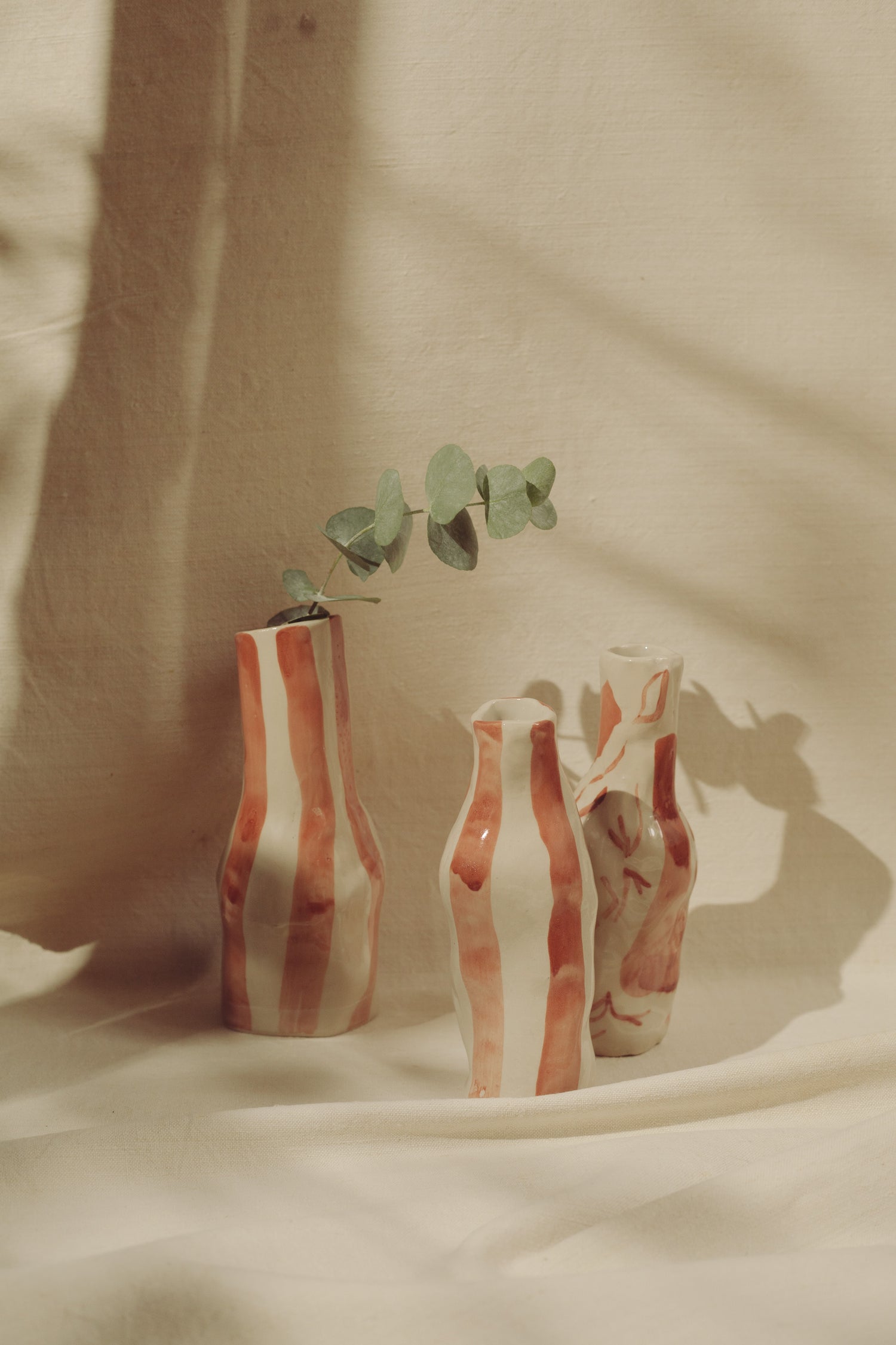 Striped small vase 2