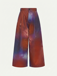 Burgundy Haze Women's Culottes