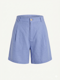 Purple women's shorts