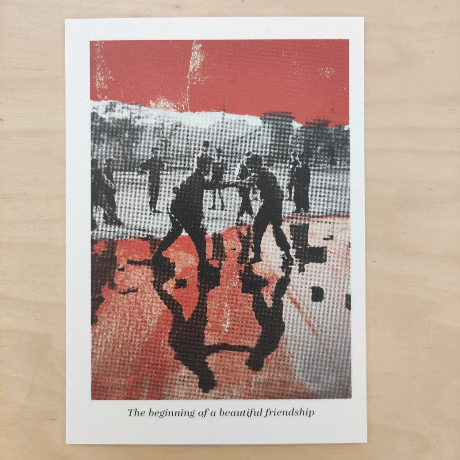 Printa Past képeslap - The beginning of a beautiful friendship