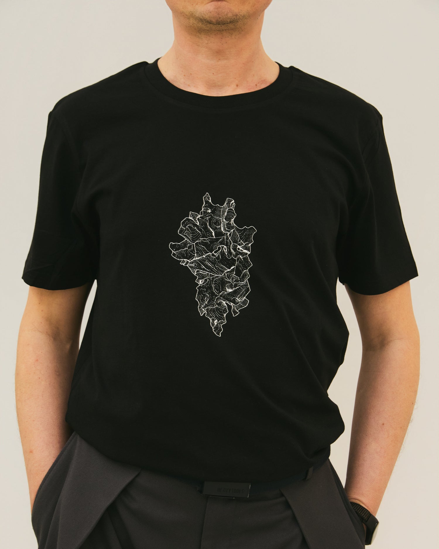 Printa x Góbi Gábor fekete póló