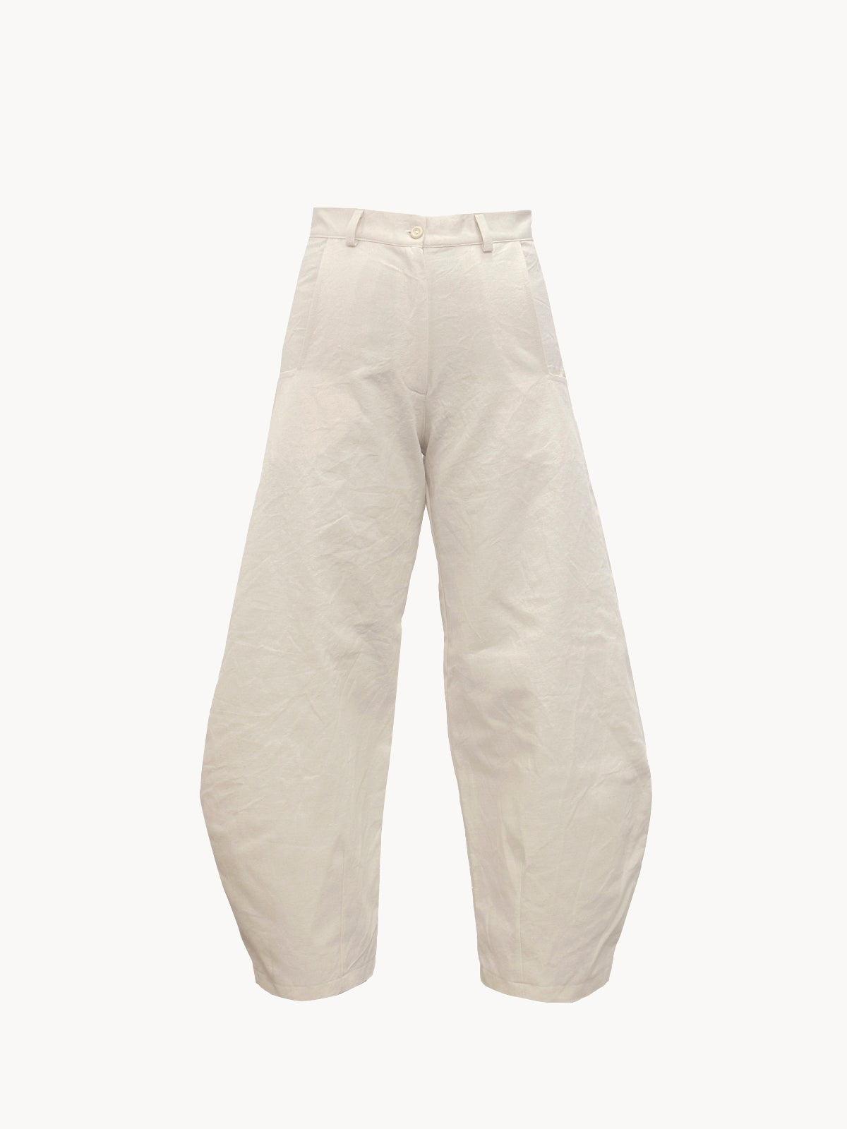 Natural women's barrel pants