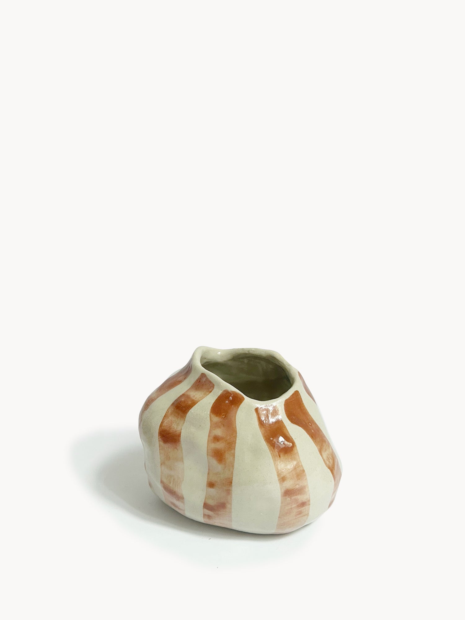 Striped small vase 3