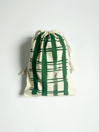 REVERIE green Christmas wrapping bag 