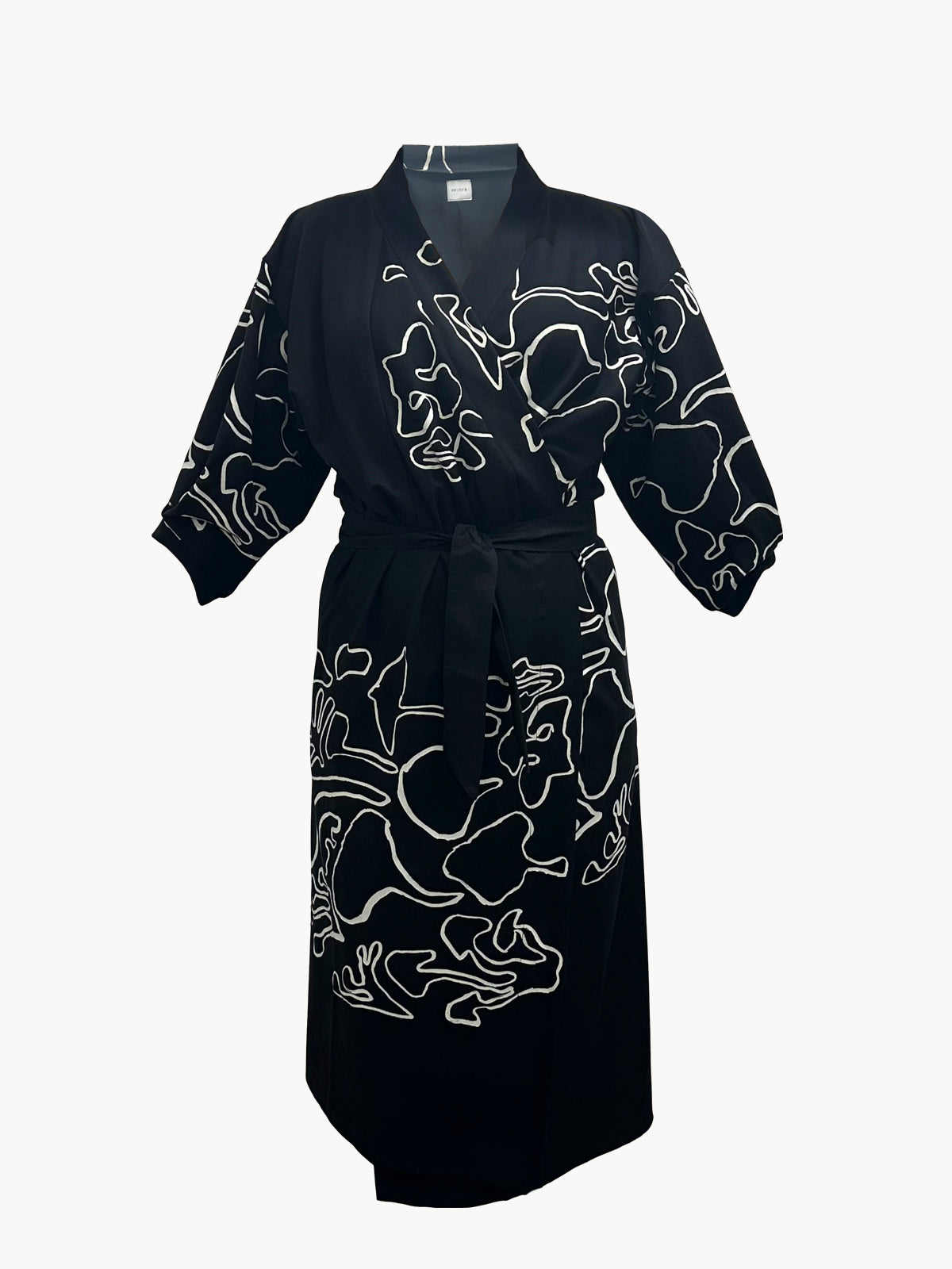 ZW Herbs Black Overlay Women's Dress