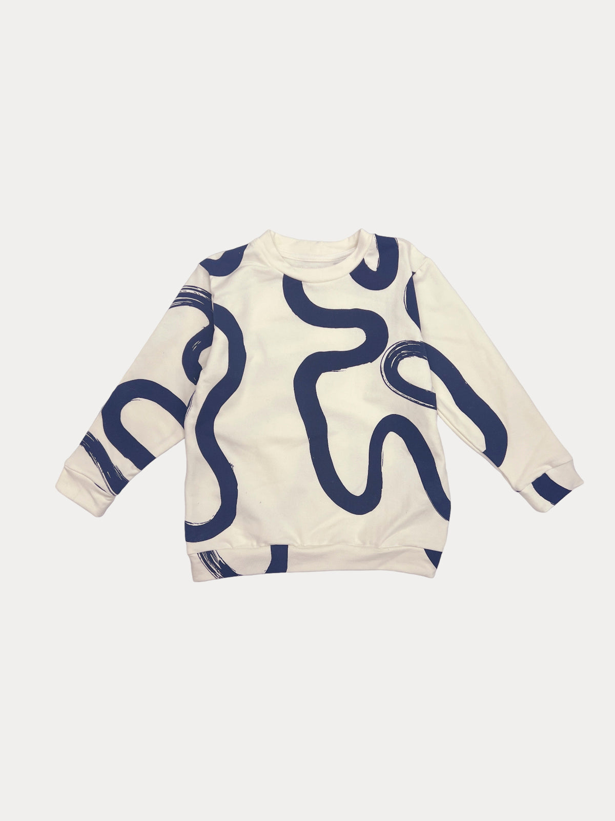 Curves natural children's sweater