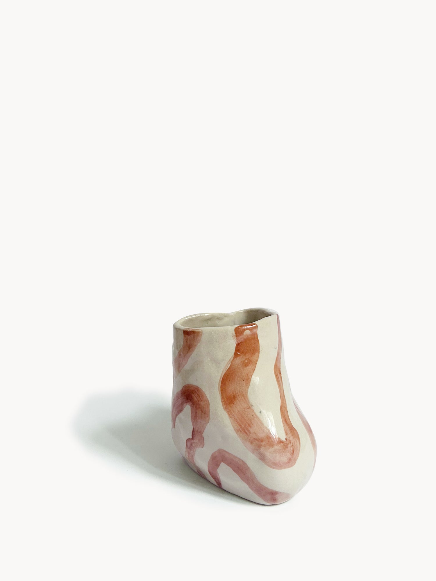 Striped small vase 4