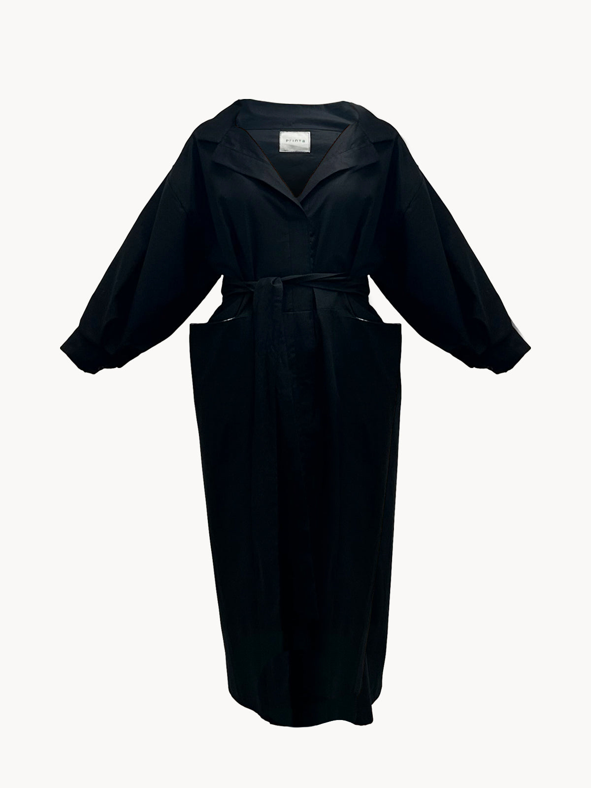 ZW fekete midi női ingruha