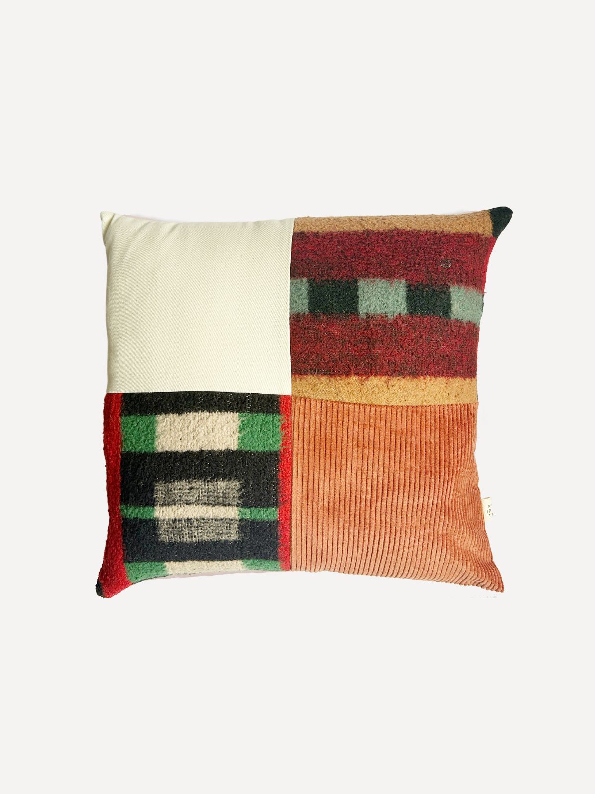 REVERIE patchwork cushion cover