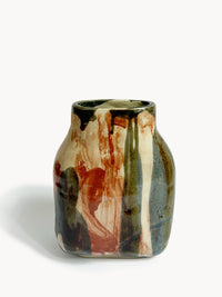Large glazed vase