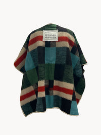 Unique blanket women's poncho