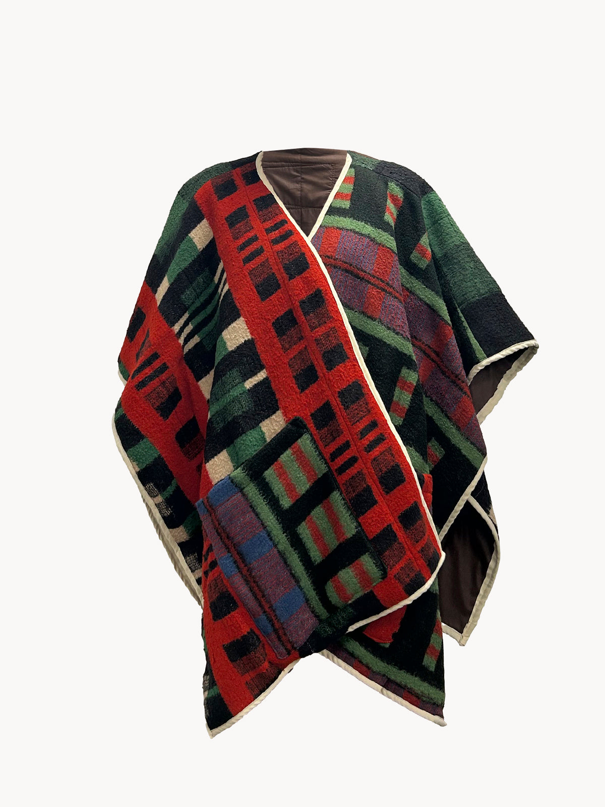 Unique blanket women's poncho