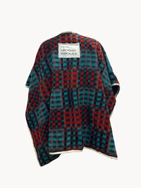 Unique blanket women's poncho