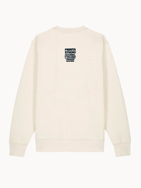 "Art and design" natúr férfi pulóver