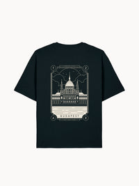 Tzar X Printa Parlament fekete uniszex póló